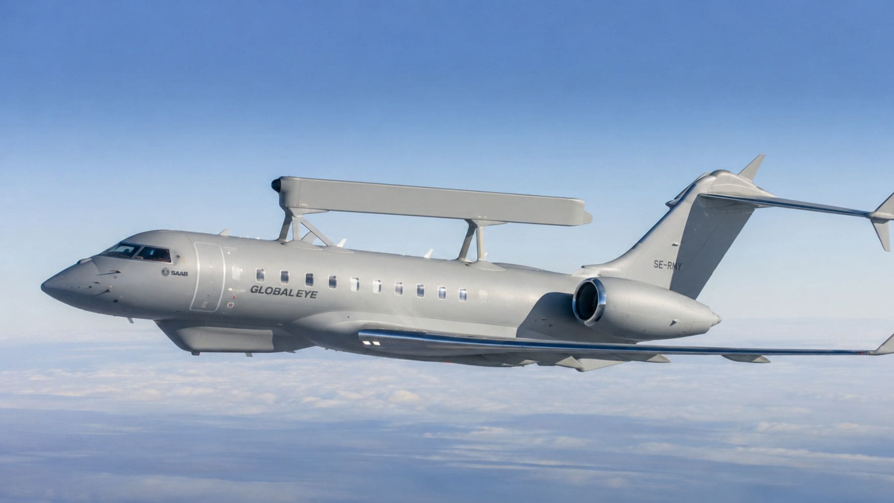 Avión Saab GlobalEye elegido por la OTAN para sustituir parte de la flota de vigilancia aérea AWACS E-3A