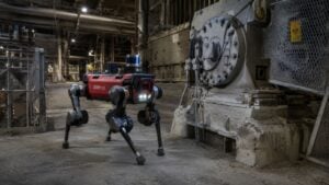 Un perro robot salva una fábrica de pérdidas de 580.000 euros en una semana tras detectar una peligrosa grieta en los cimientos de la planta