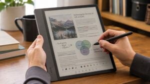 Hace años que dejé de usar mi Kindle para leer y ahora lo que utilizo ahora es un híbrido que combina lo mejor del Kindle y del iPad